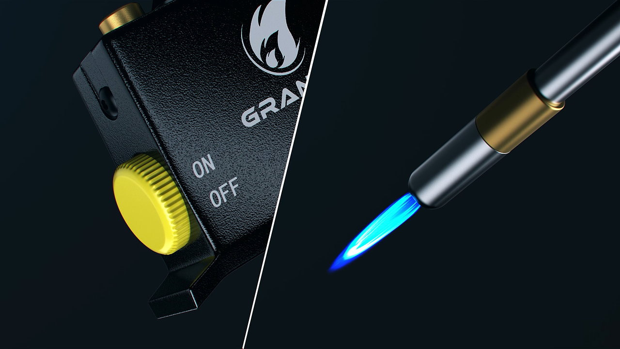 焊枪三维动画视频-产品动画