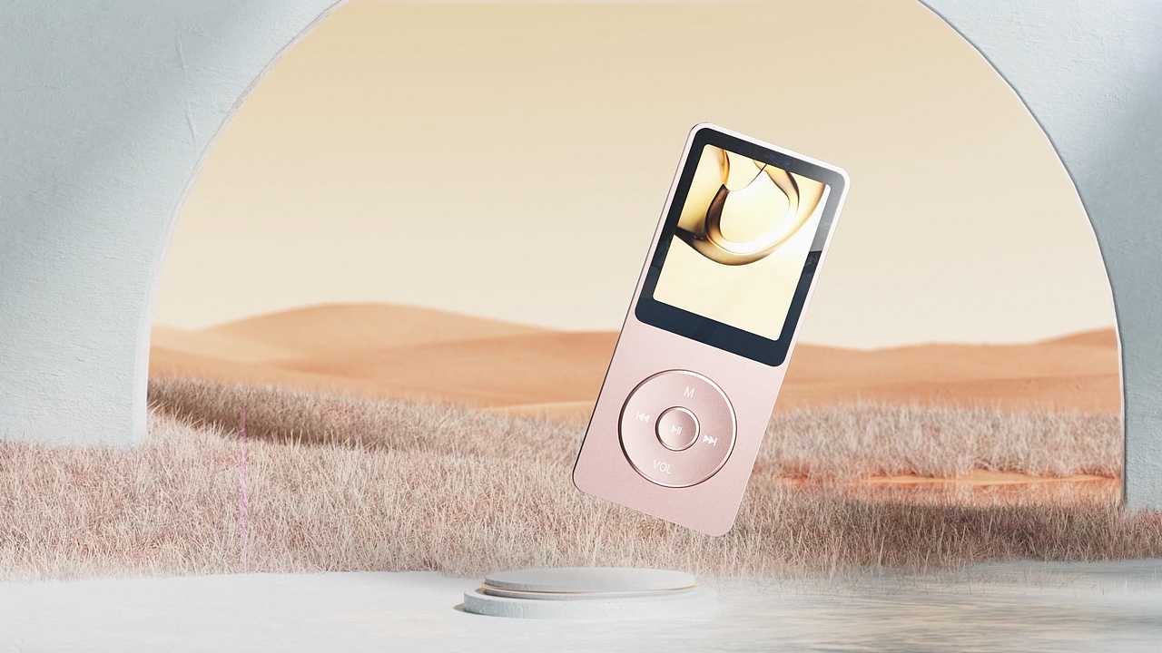 三维动画MP3 功能卖点创意展示