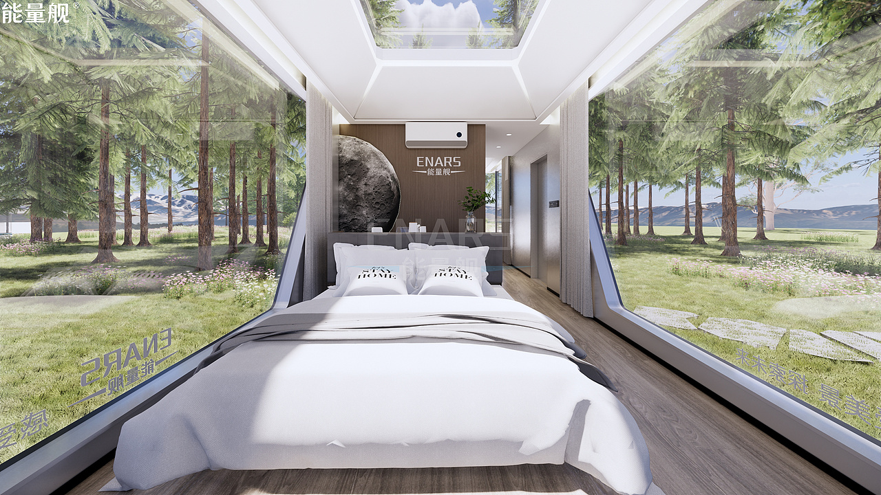 未来文旅新宠太空舱移动房屋能量舰,让旅行超越想象
