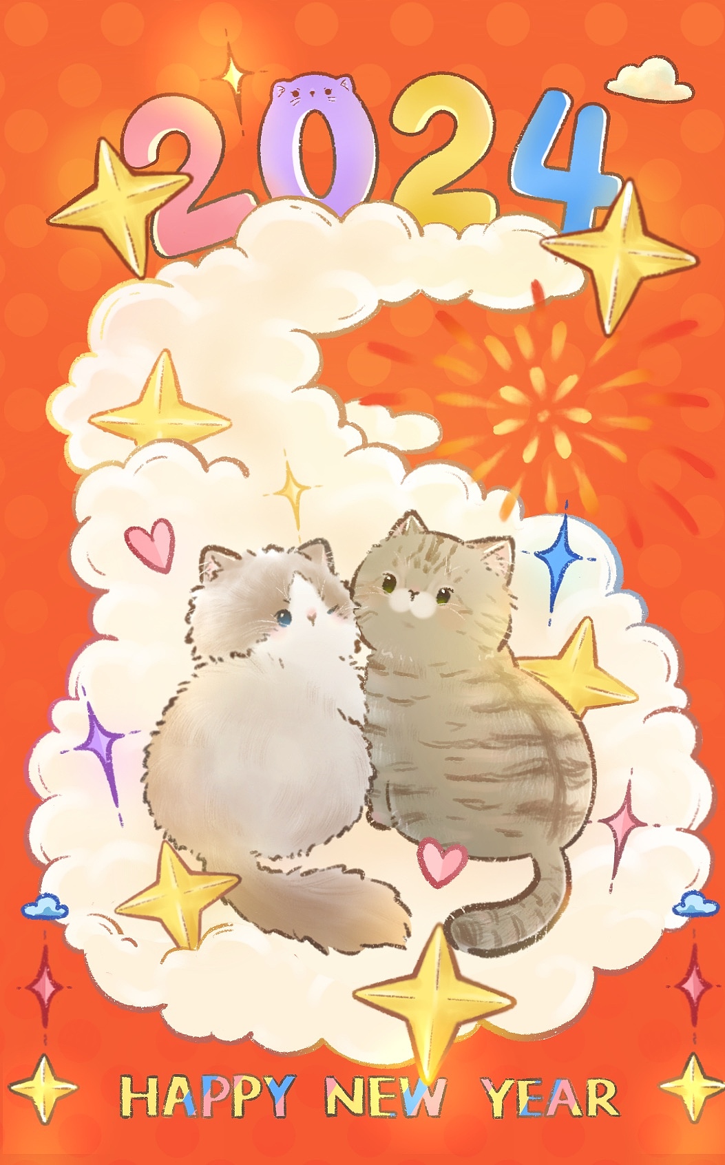 超可爱的修猫们·三款红包封面（图ZMzYyMjg1OTYw） - 商业插画 - 站酷设计师咩咩小鱼原创素材 - 站酷ZCOOL
