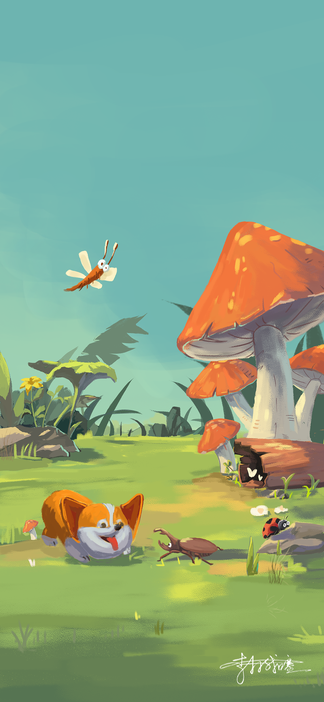 2022年两个月插画合集（图ZMzI3MjQ4MDA4） - 艺术插画 - 站酷设计师李打我噻原创素材 - 站酷ZCOOL