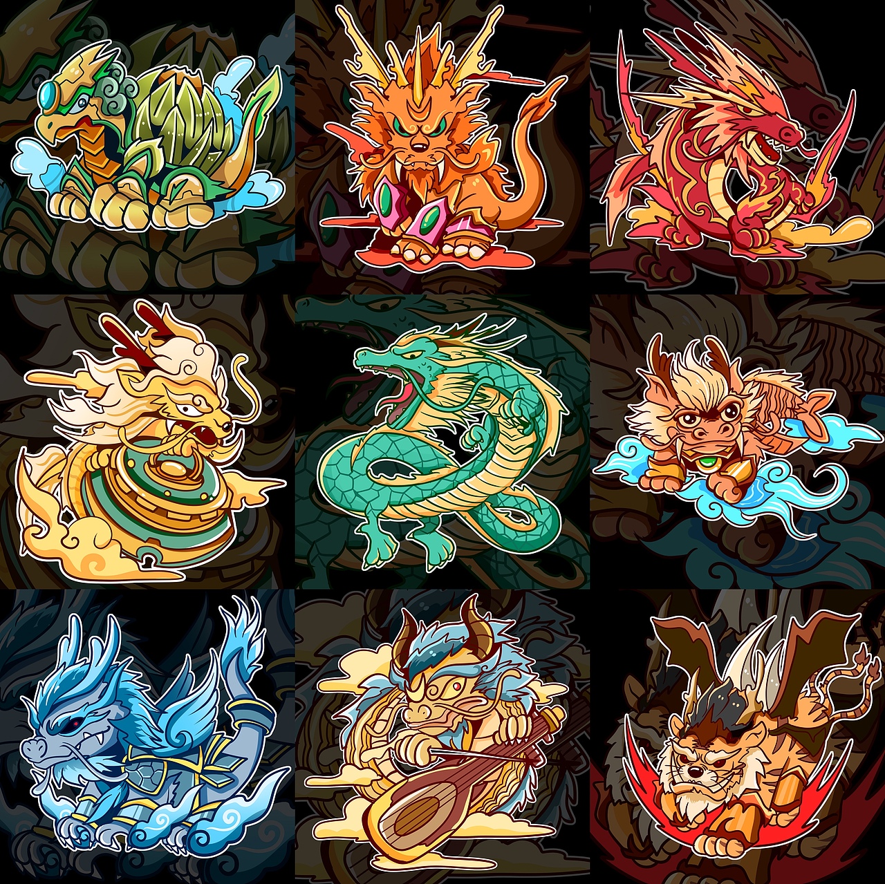 最近的一些数字藏品方向的练习作品