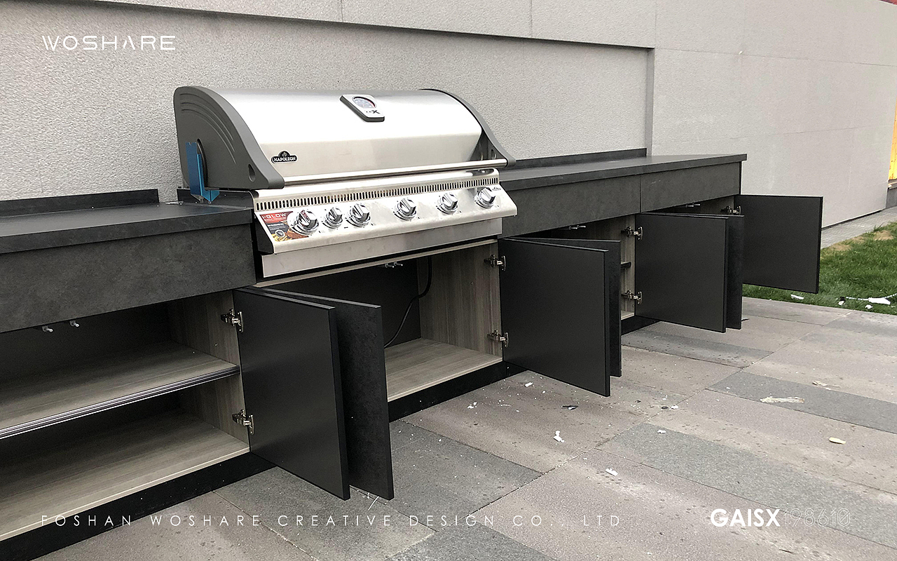 一个户外烧烤台的设计落地过程