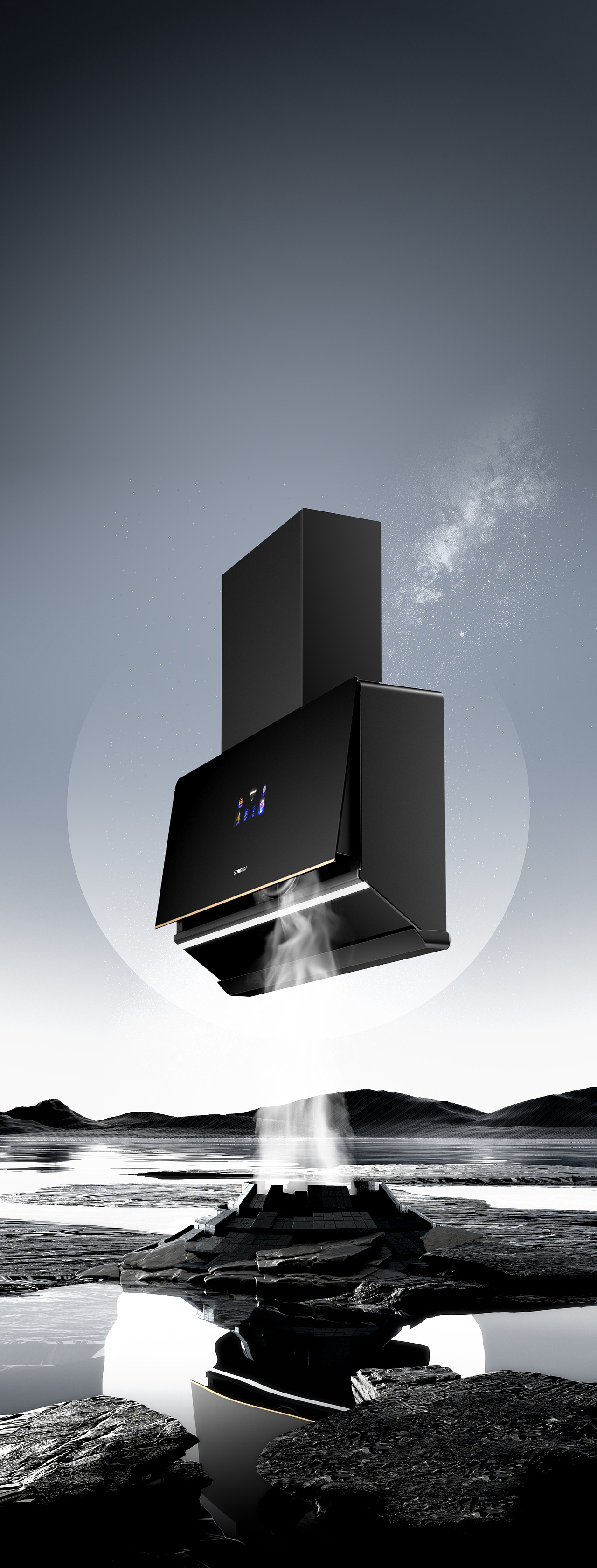 记录一波 烟机+灶具+集成灶+净水器 渲染与详情都有（图ZMzQwOTUzODU2） - 电商 - 站酷设计师打杂小弟原创素材 - 站酷ZCOOL