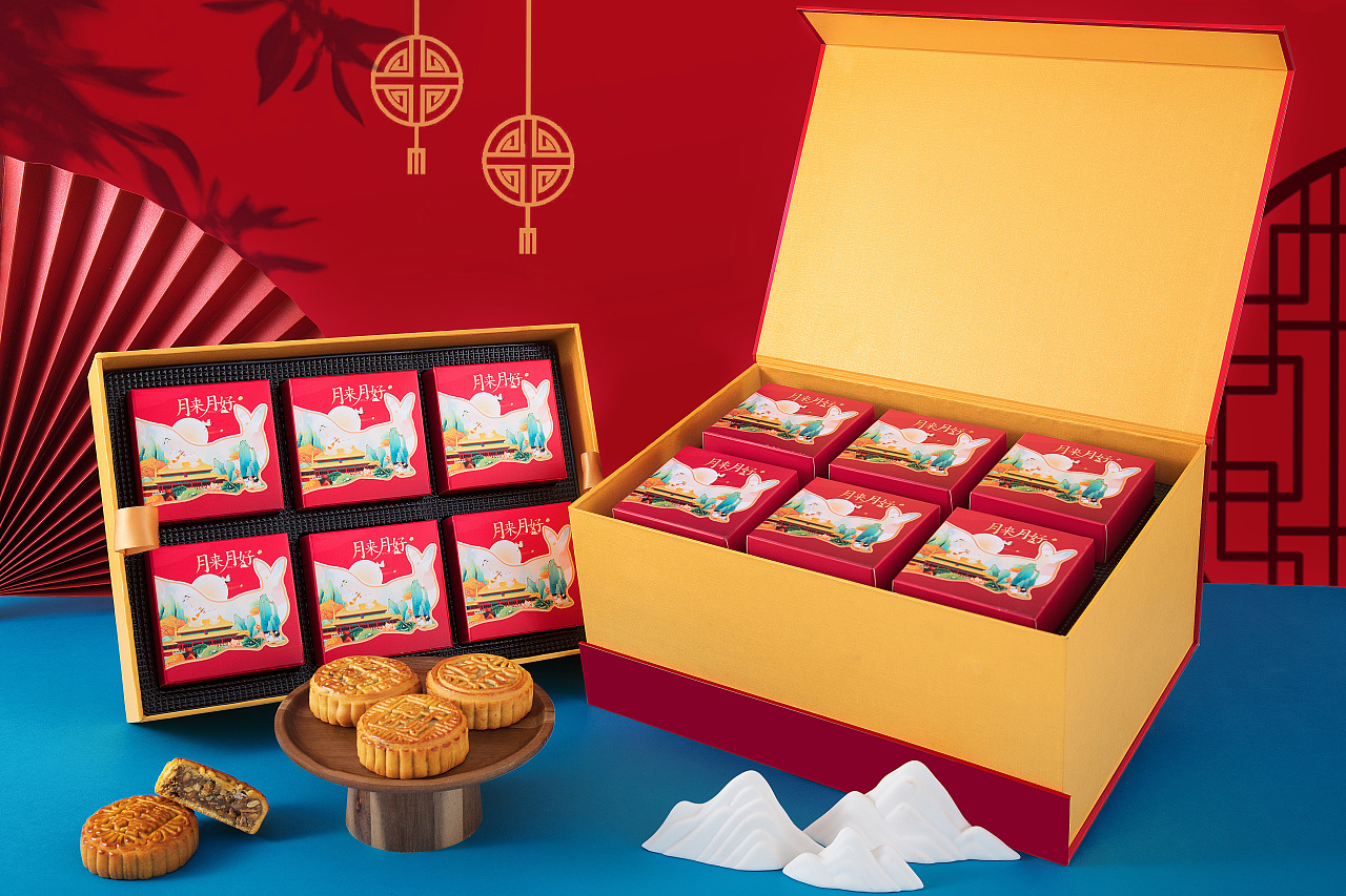 中秋礼盒（图ZMzA4NjA2OTcy） - 美食摄影 - 站酷设计师拾花印像原创素材 - 站酷ZCOOL