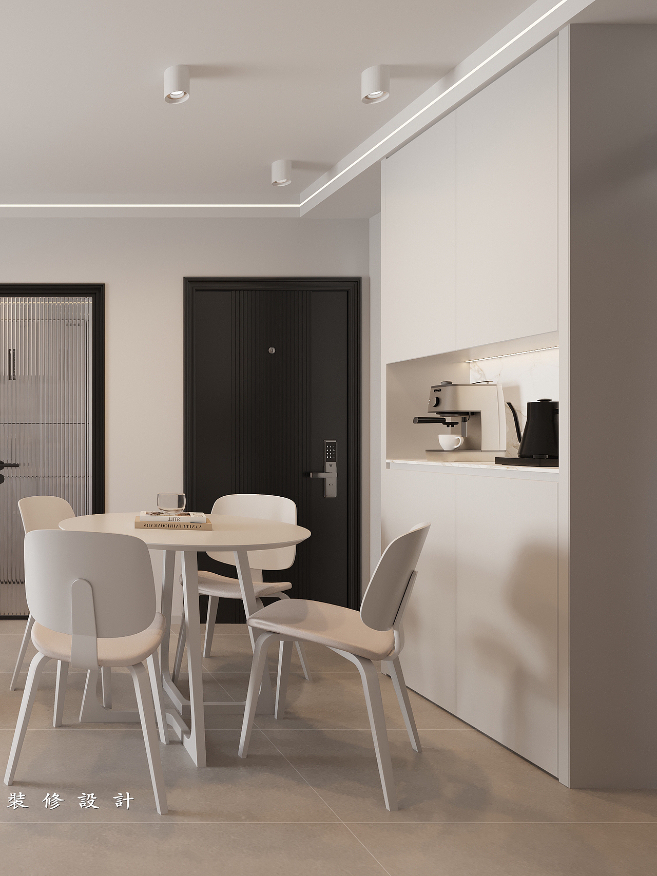 深圳口山设计:绿景花园现代简约,回归纯粹舒适的生活