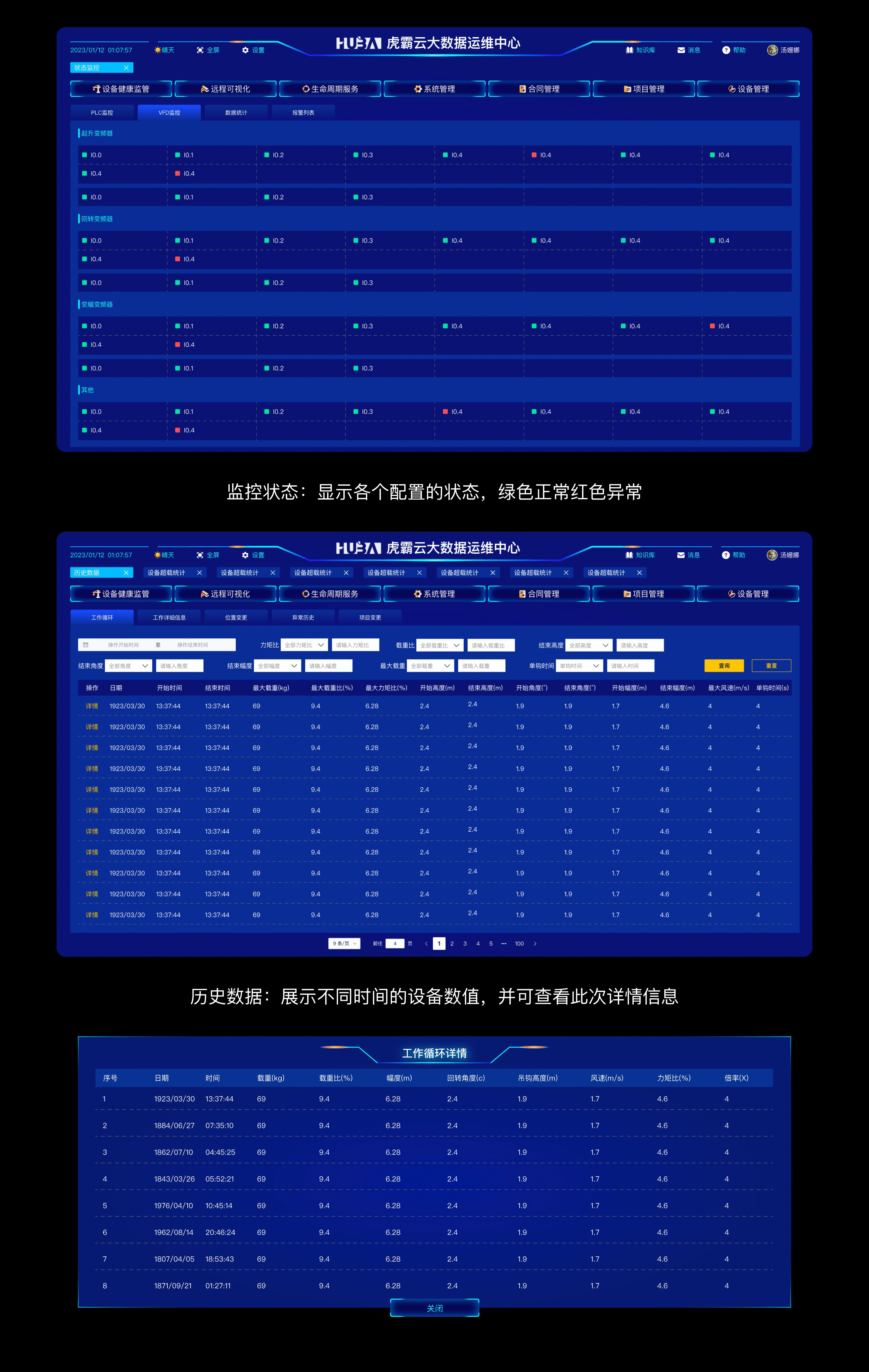 虎霸云大数据运维平台（图ZMzYxODcyMTk2） - 软件界面 - 站酷设计师LYR艾娅原创素材 - 站酷ZCOOL