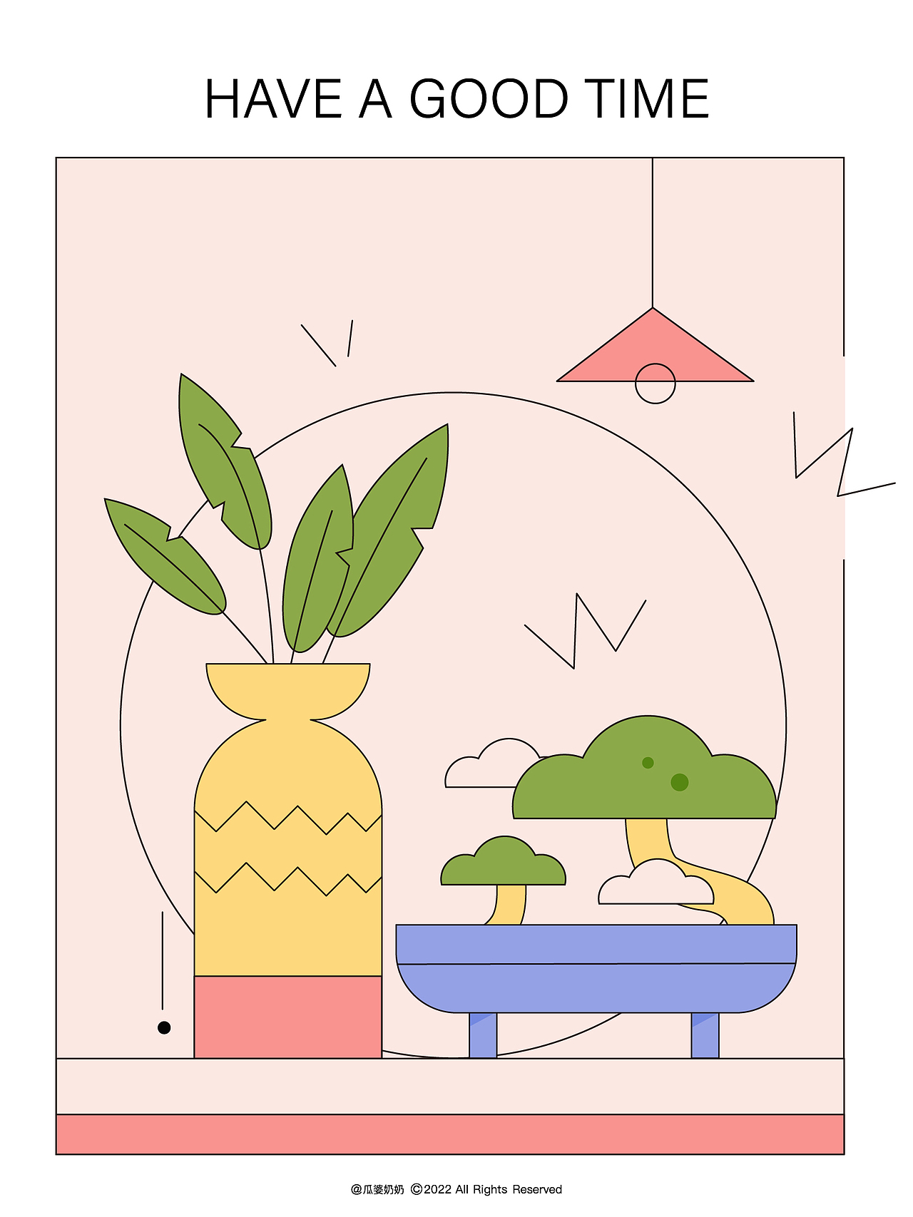 #创作加油站#植物系列插画（图ZMzEzMTY1Nzg0） - 商业插画 - 站酷设计师瓜婆奶奶原创素材 - 站酷ZCOOL