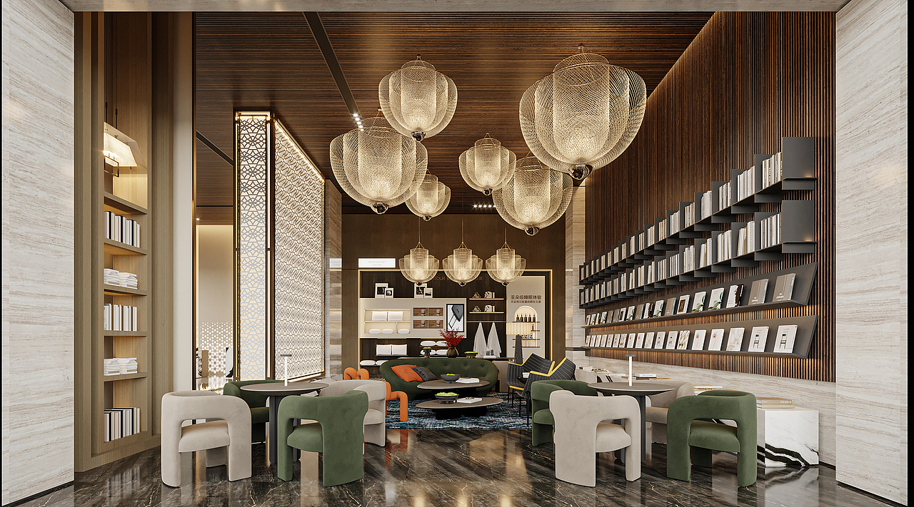 酒店门头+大堂!