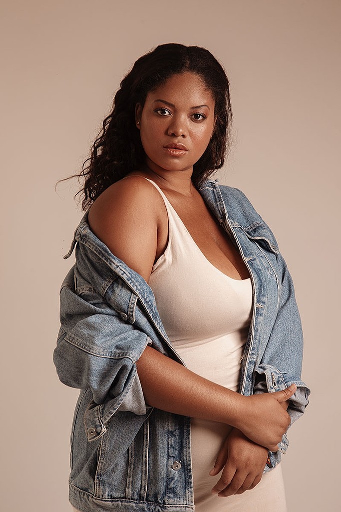 巴西风情黑人大码女外模 跨境电商内衣瑜伽服拍摄 