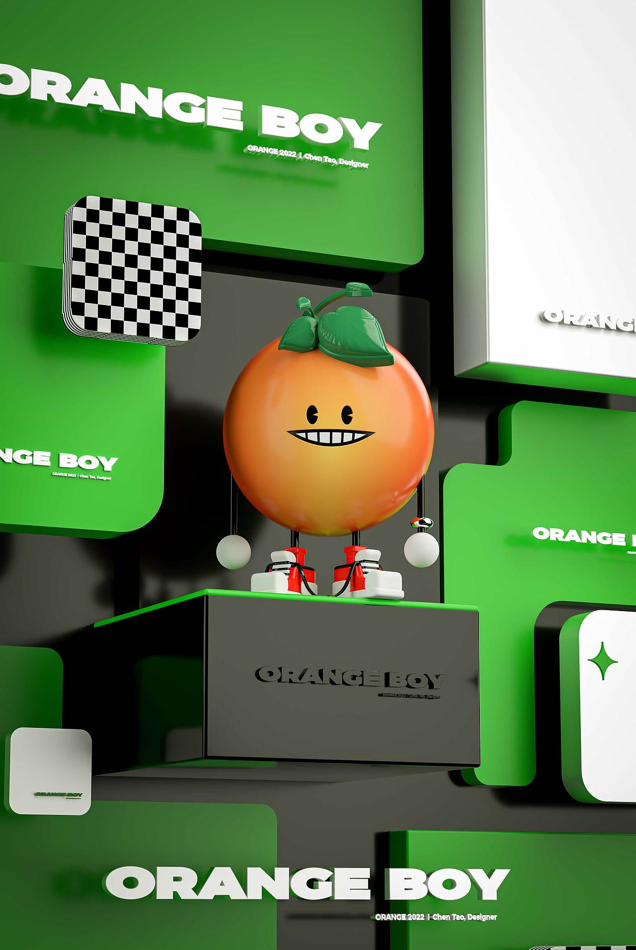 橘子小子 Orange boy（圖ZMzEwNzg4OTAw） - IP形象 - 站酷設計師OrangeTrain原創(chuàng)素材 - 站酷ZCOOL