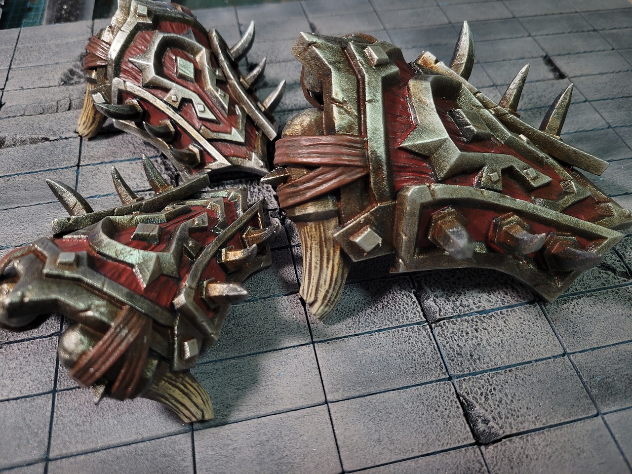 部落之魂 魔獸部落大盾（圖ZMzY3MzIzODky） - 手辦/模玩 - 站酷設計師山山黃燕飛原創(chuàng)素材 - 站酷ZCOOL