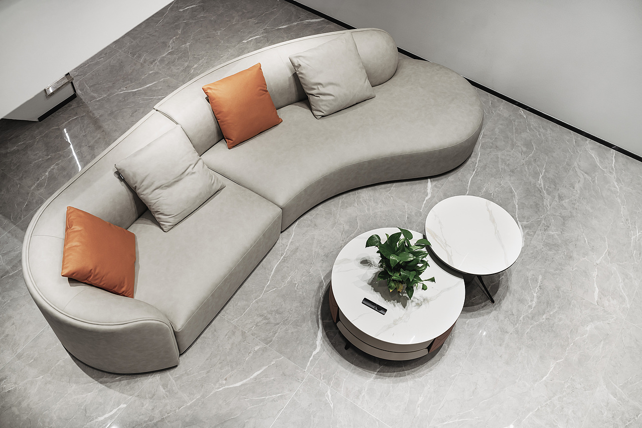 一套简约轻奢别墅空间摄影