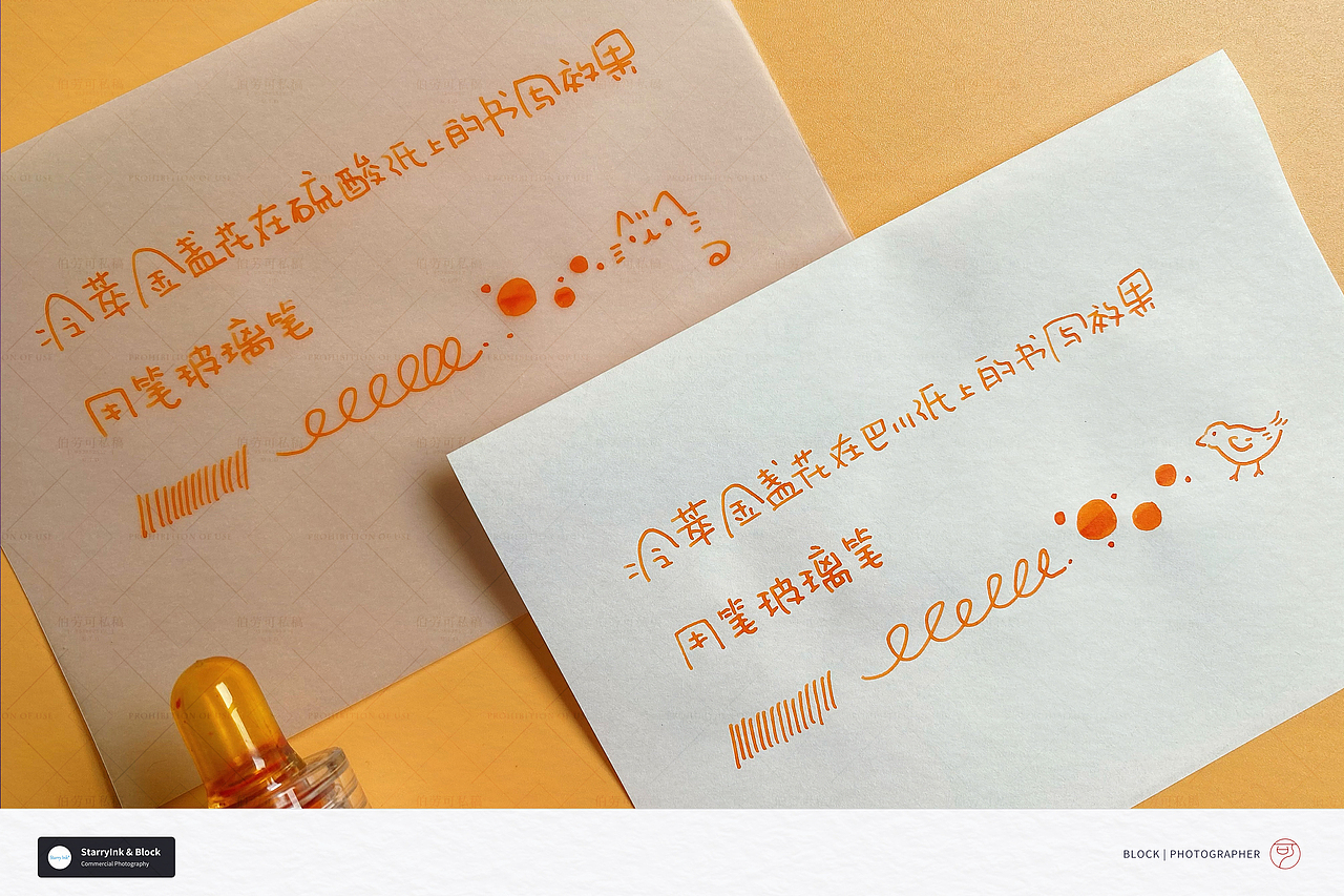 BLO|手写商拍|冷萃墨水·金盏花