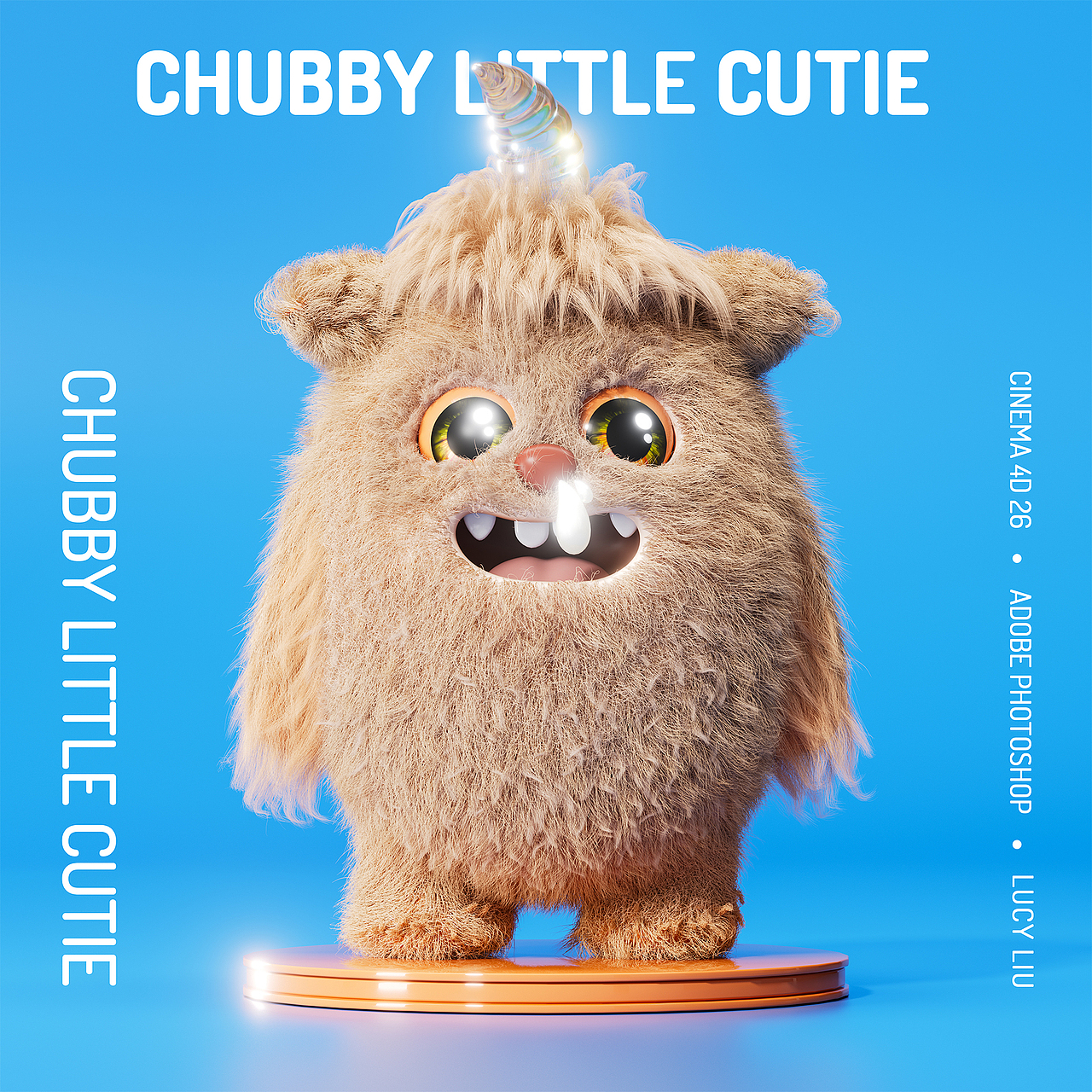 IP建模渲染(毛发渲染)