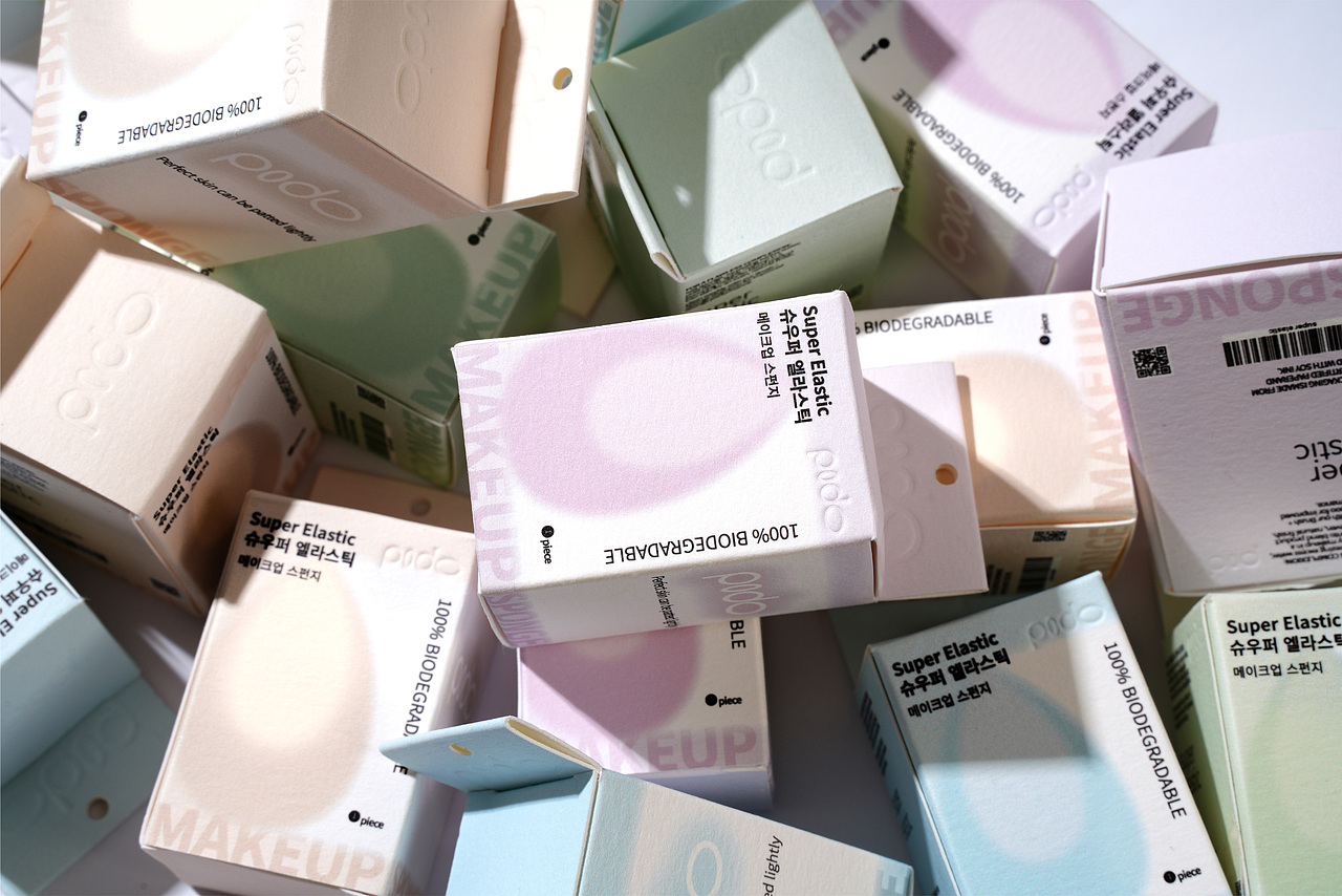 podo美妆蛋品牌包装设计