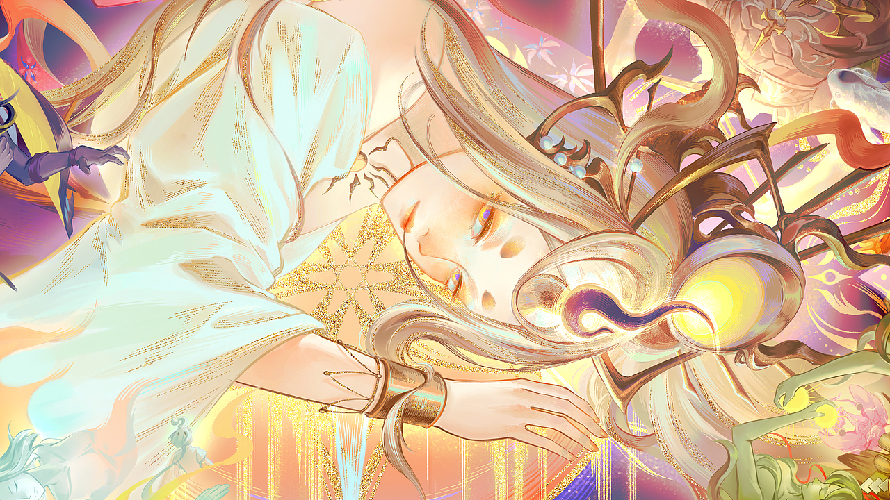 阴阳师 天照【心生恶神】（图ZMzQ5NDA2OTQw） - 游戏原画 - 站酷设计师人才VS天才原创素材 - 站酷ZCOOL