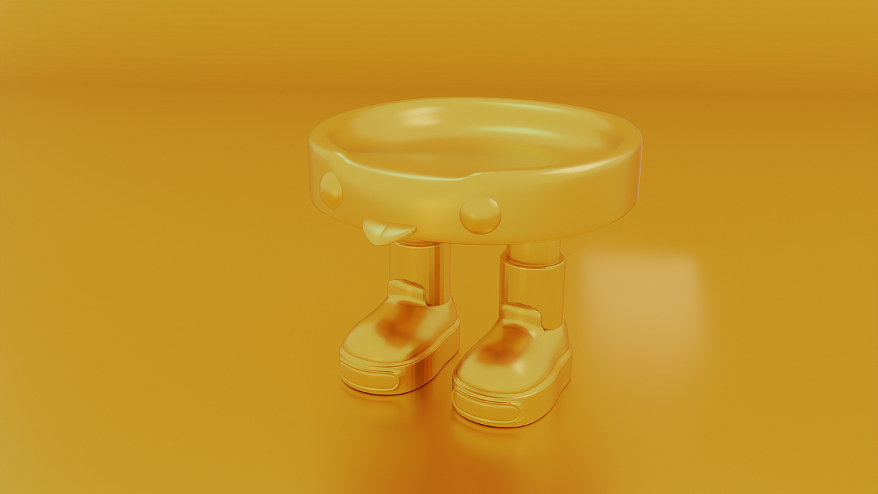 汴京来客—玉环马蹄砚台原创ip