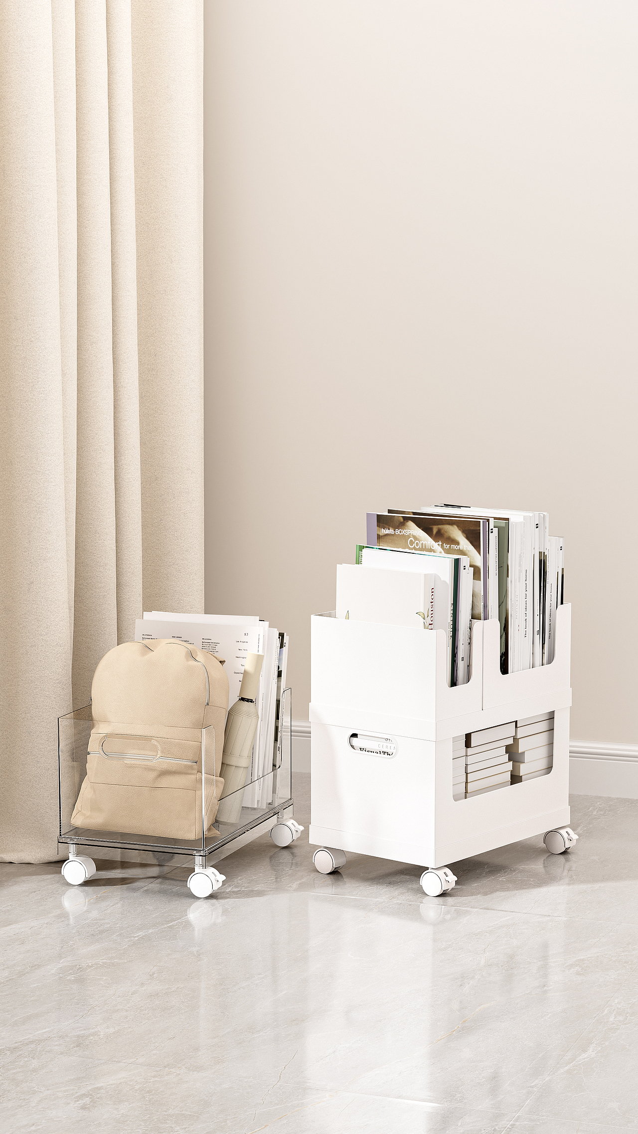 【产品渲染】开口书包置物架（图ZMzYxMzU1OTUy） - 场景 - 站酷设计师YOMI工作室原创素材 - 站酷ZCOOL