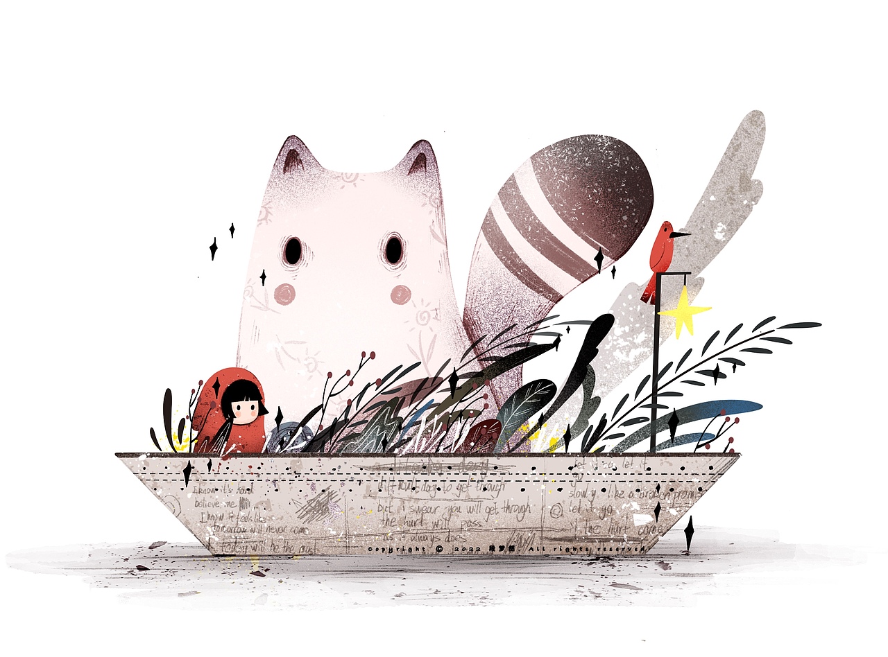 近期插画（上）-光明（图ZMzA1MTQ2MTM2） - 绘本 - 站酷设计师木木段的画画日常原创素材 - 站酷ZCOOL