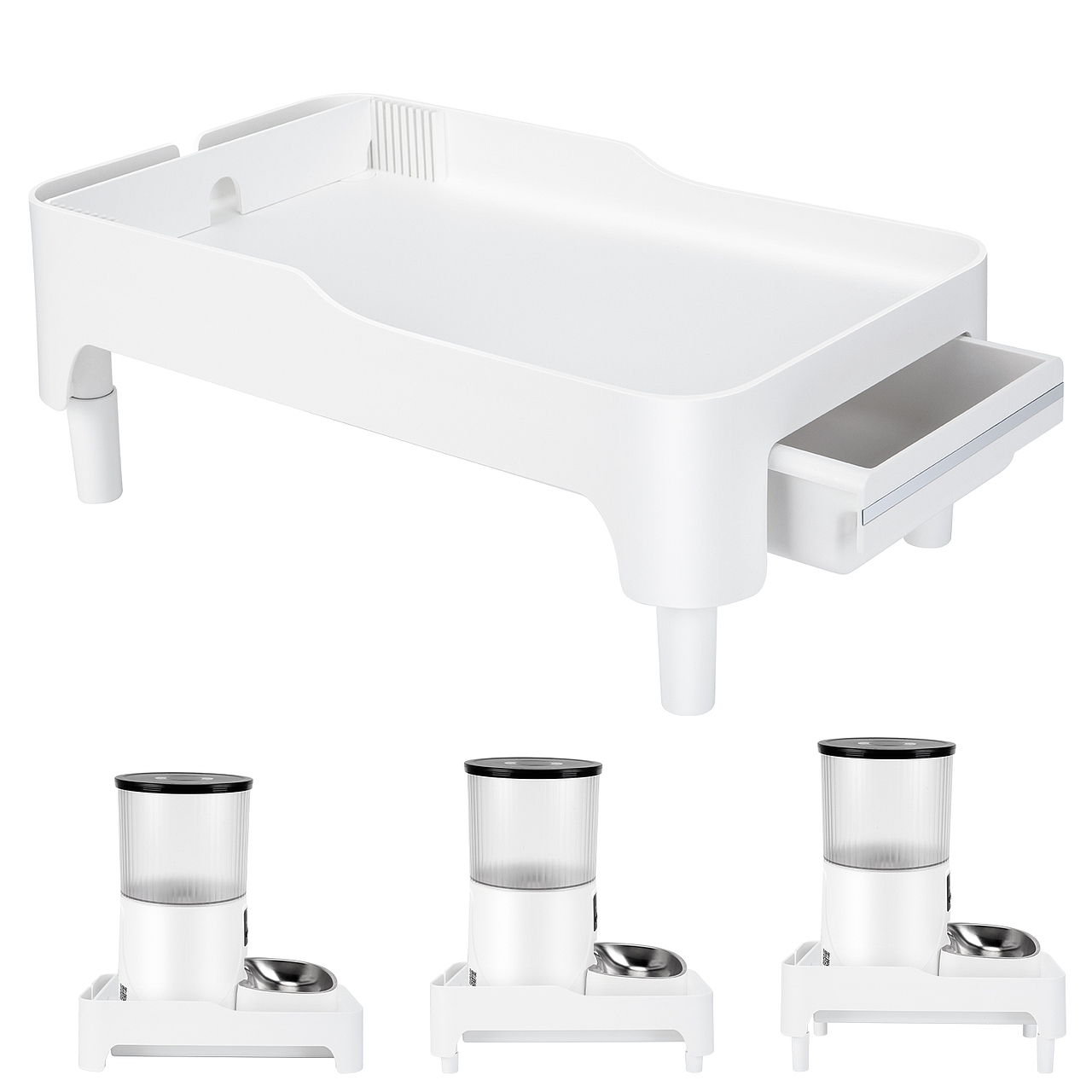 亚马逊主图设计案例分享-喂水器-喂水器支架