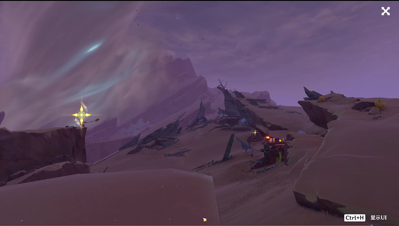 原神 -【须弥】- 千壑沙地 - 关卡美术