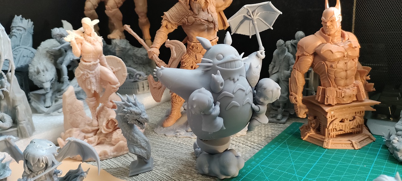 3D打印机 手办gk 继续研究（图ZMzQ3ODkzNTMy） - 人物/生物 - 站酷设计师战神3原创素材 - 站酷ZCOOL