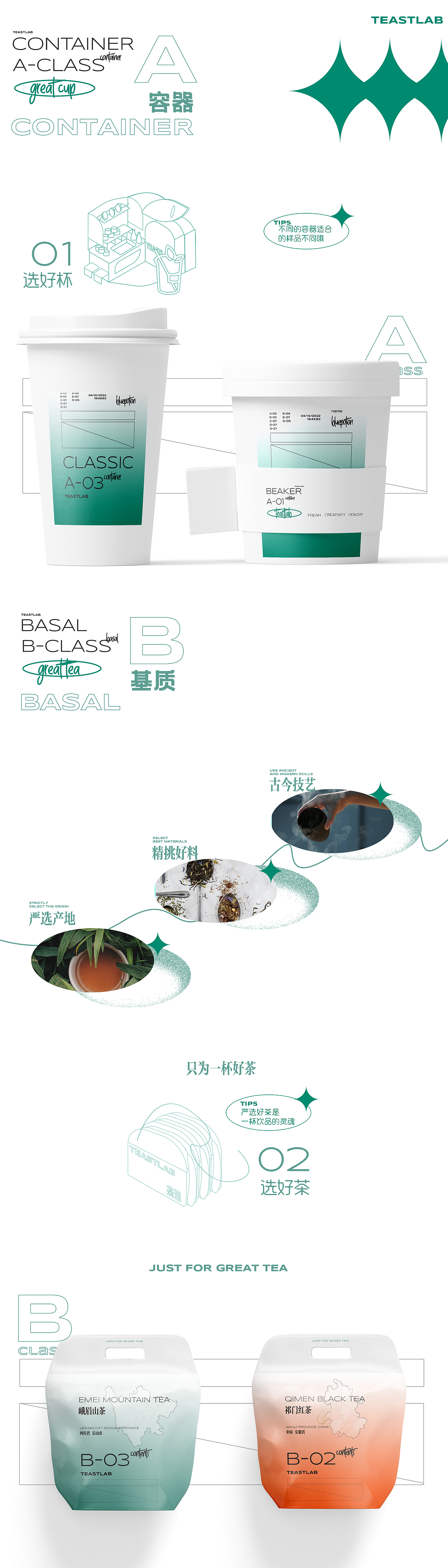 Teastlab新式茶饮品牌设计(图ZMjk4NTkyMTAw) - 品牌 - 站酷设计师蓝色药剂原创素材 - 站酷ZCOOL