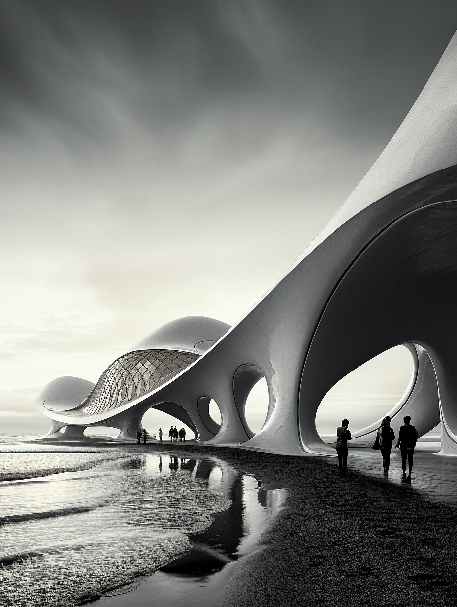 黑沙滩·建筑-2（图ZMzUwNTI0MzA0） - AI作品 - 站酷设计师谢谢0原创素材 - 站酷ZCOOL