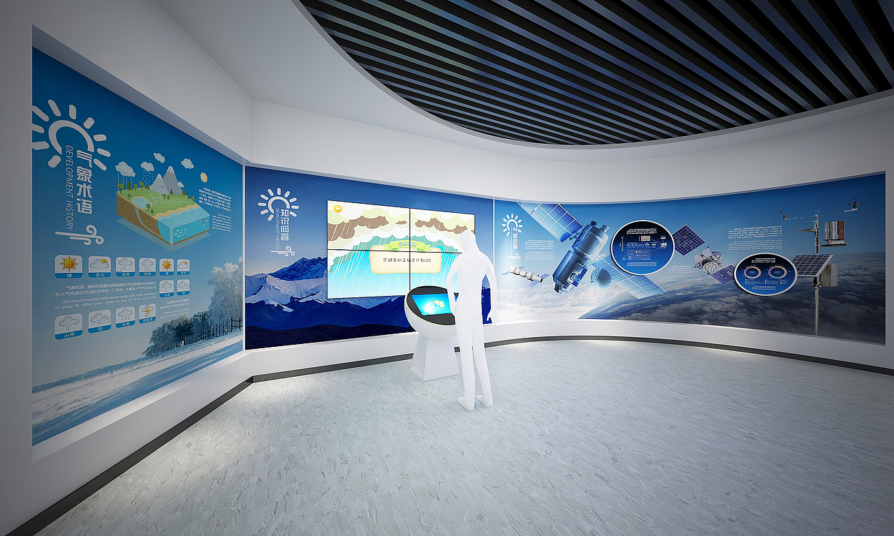 气象展厅 环保展厅 湿地展厅 垃圾分类展厅