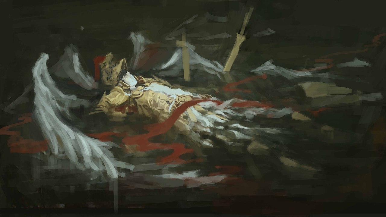 FALLEN ANGLE（图ZNTc4ODM5OTI=） - 商业插画 - 站酷设计师荔枝杨原创素材 - 站酷ZCOOL