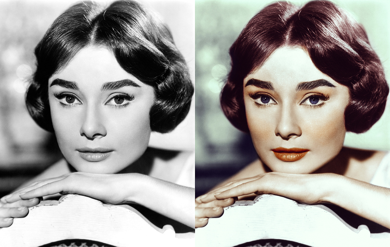 黑白照片上色练习 - 原创作品 - 站酷(zcool)