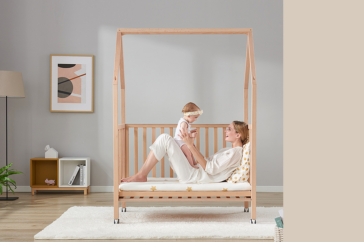 寰球妈妈婴儿床模特和产品拍摄（图ZMTg3NzMxMTg0） - 产品摄影 - 站酷设计师觅影文创原创素材 - 站酷ZCOOL