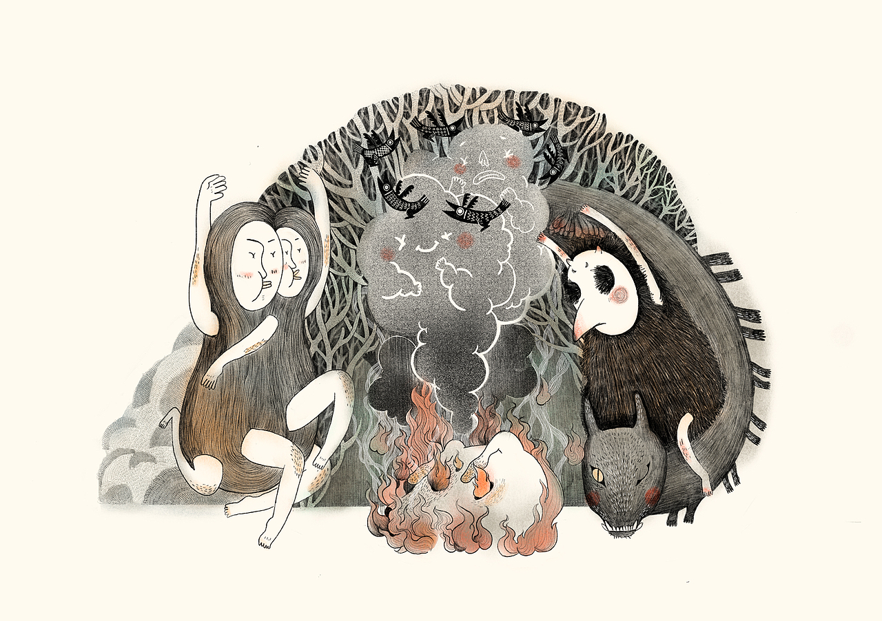 奇异世界（图ZNjYyNjMyNjA=） - 艺术插画 - 站酷设计师你笑羊原创素材 - 站酷ZCOOL
