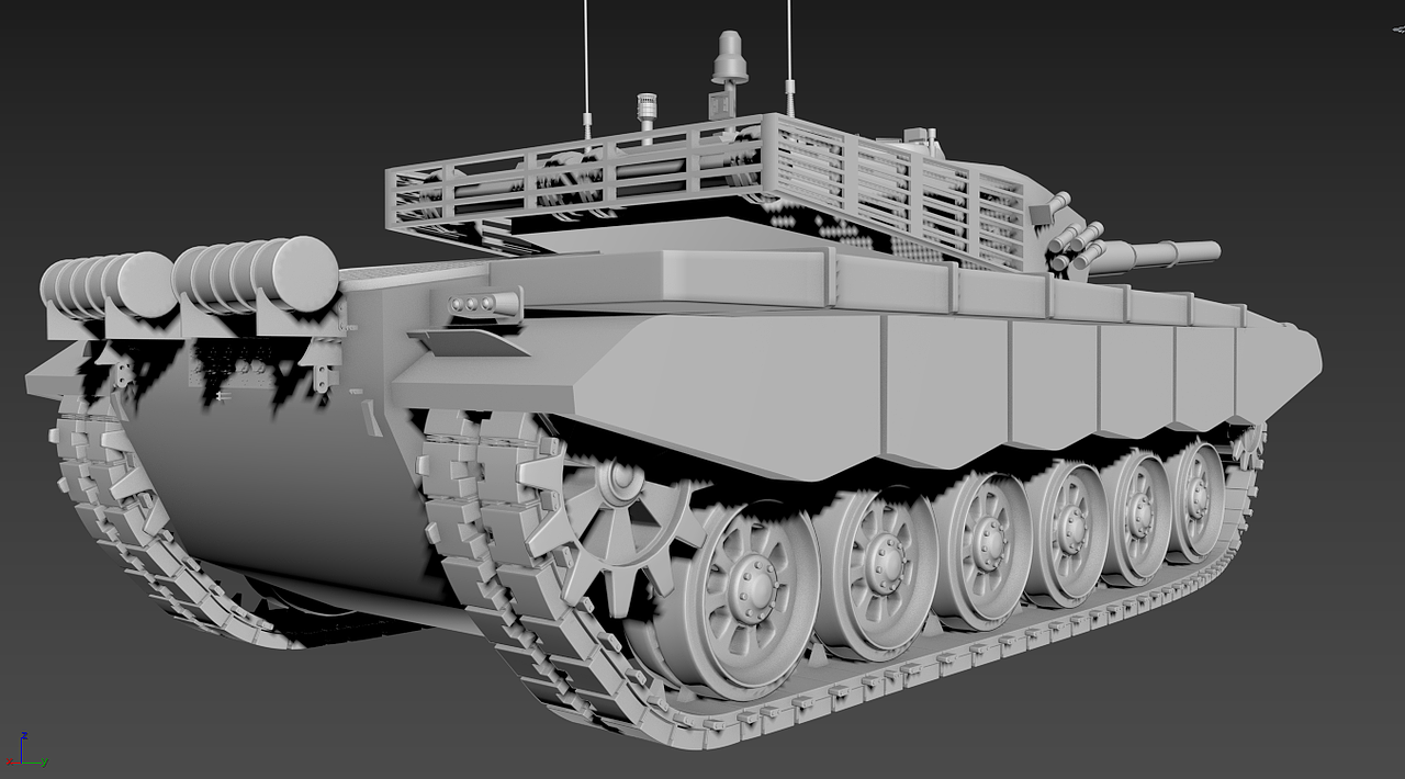 99主战坦克,花了三个月,求指点