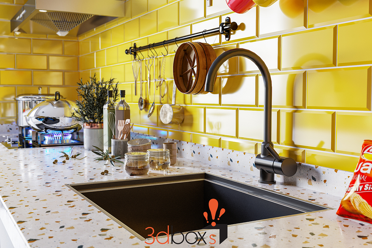 黄色餐厅（图ZMjMyNzkyNDQ0） - 场景 - 站酷设计师小短腿宝宝原创素材 - 站酷ZCOOL