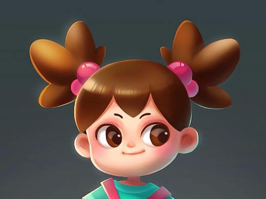 儿童角色设计-3D