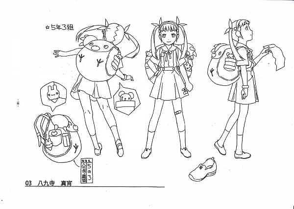 动漫原画人物设计参考