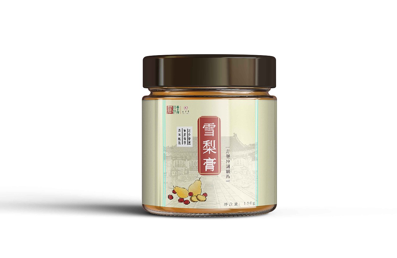雪梨膏|茉莉花茶|矿泉水包装设计