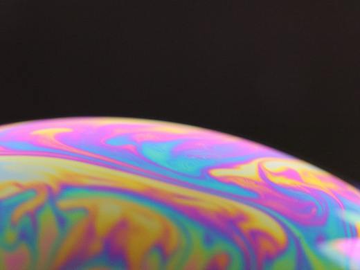 五彩斑斓五颜六色彩色泡泡图片素材壁纸第10集