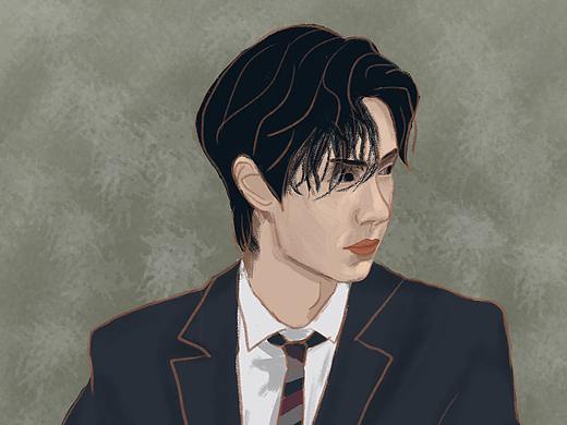 画渣练习·依旧画不好的老王