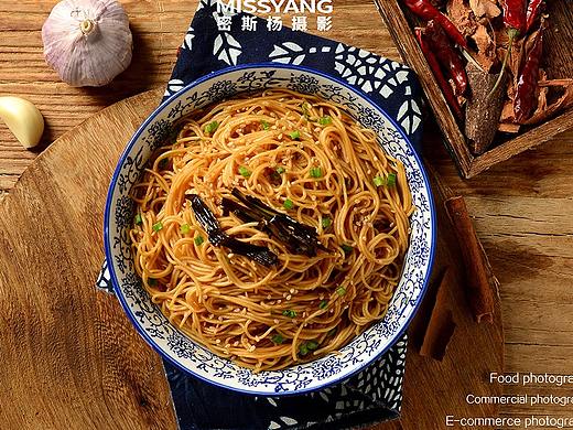葱油拌面|美食摄影|电商摄影|产品拍摄×郑州密斯杨 