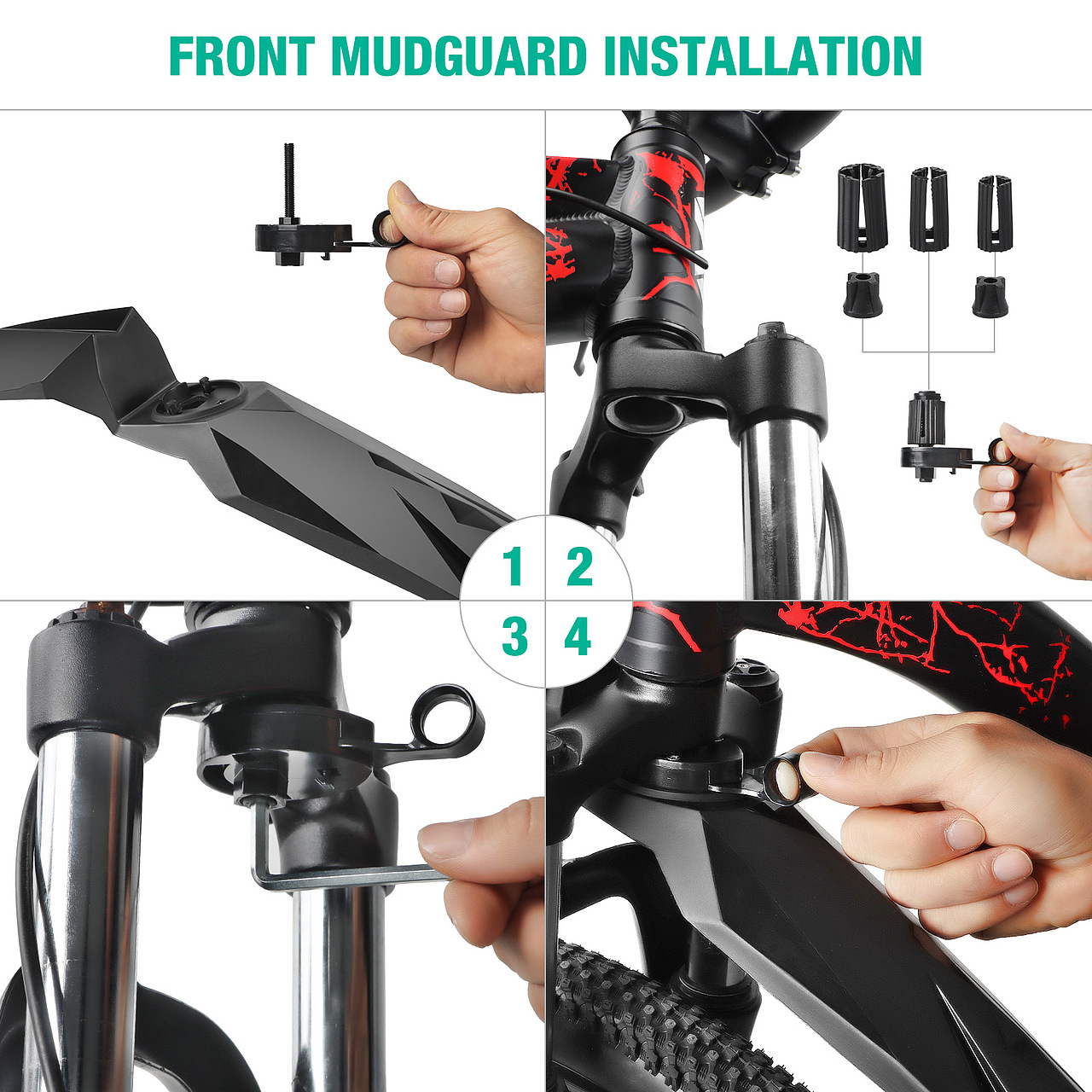 亚马逊 自行车挡泥板 主图设计