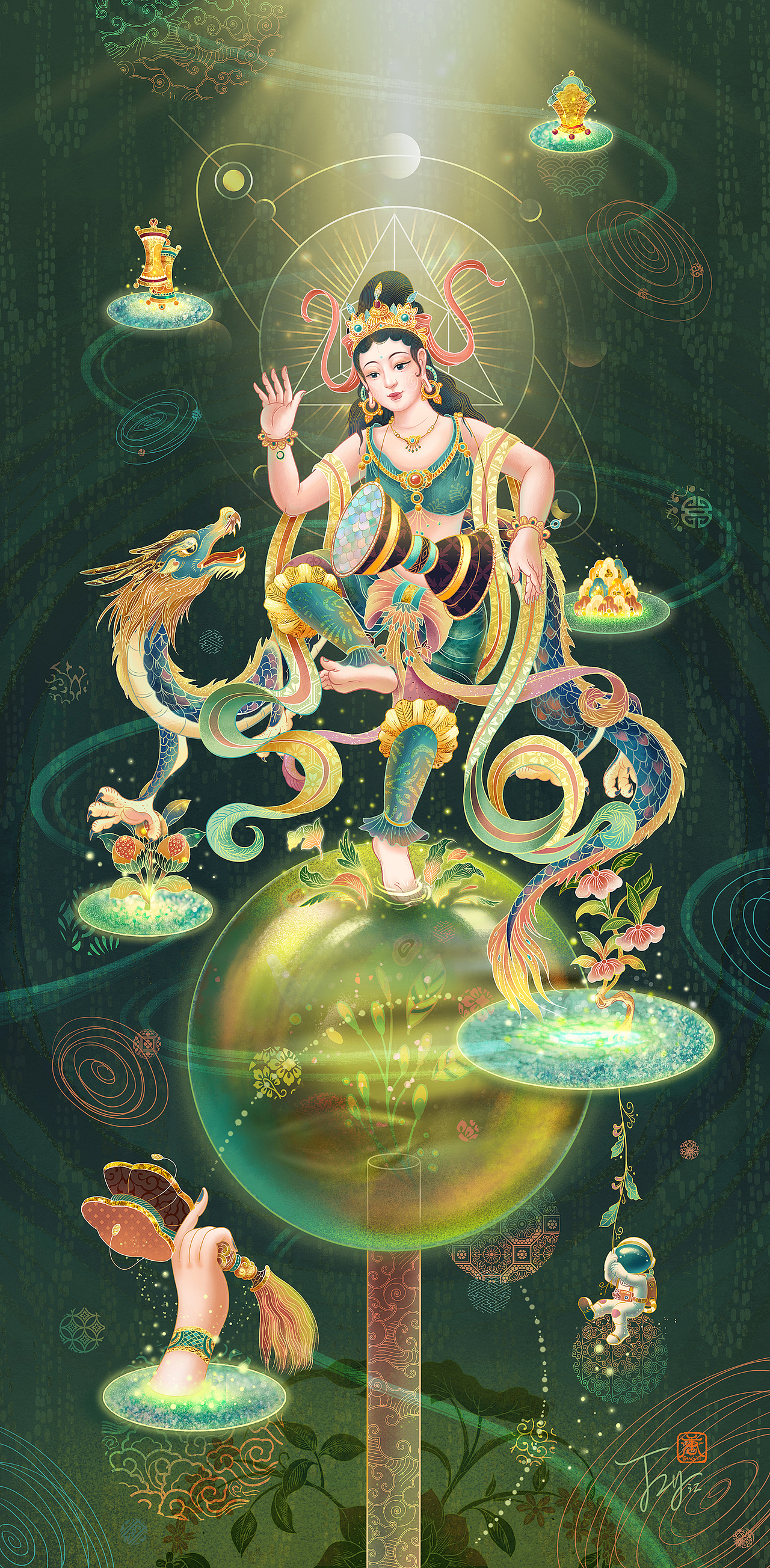 【敦煌小宇宙】飞天伎乐星球