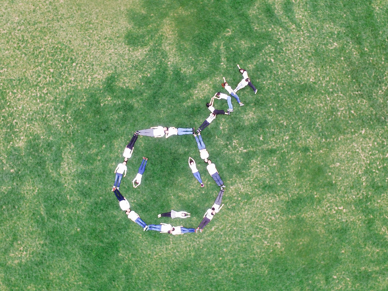 航拍毕业照✌️