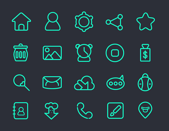 icon练习|ui|图标|南风知_我意_临摹作品-站酷zcool