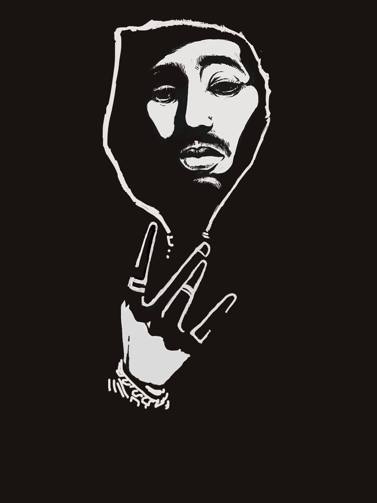 2pac 涂涂涂（圖ZODc3NjI2NDQ=） - 創(chuàng)作習(xí)作 - 站酷設(shè)計(jì)師鐘艾的田喬森原創(chuàng)素材 - 站酷ZCOOL