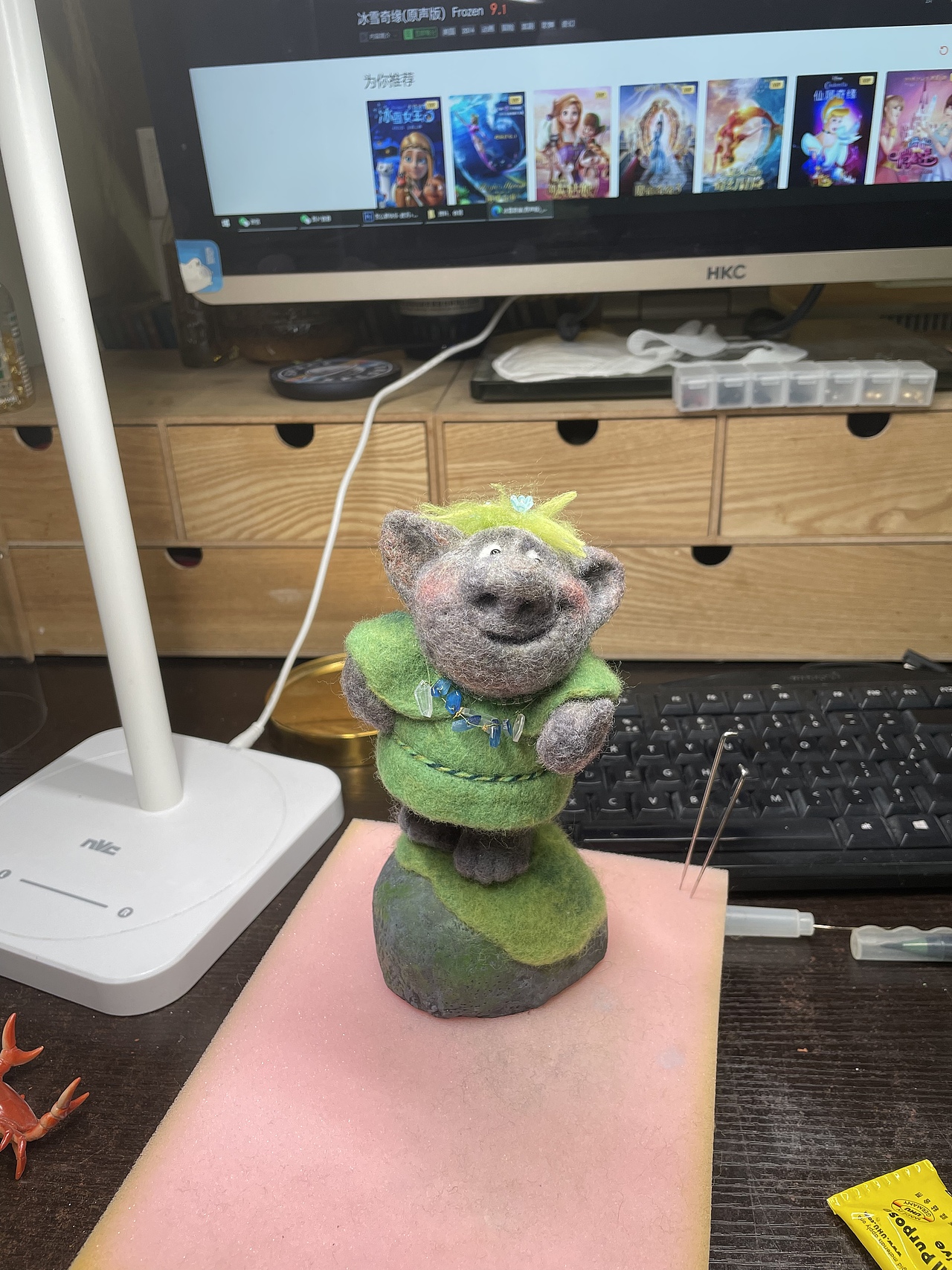 羊毛毡——石头精灵（图ZMjg1Njc3MzM2） - 其他手工艺 - 站酷设计师焦洁Appleseed原创素材 - 站酷ZCOOL