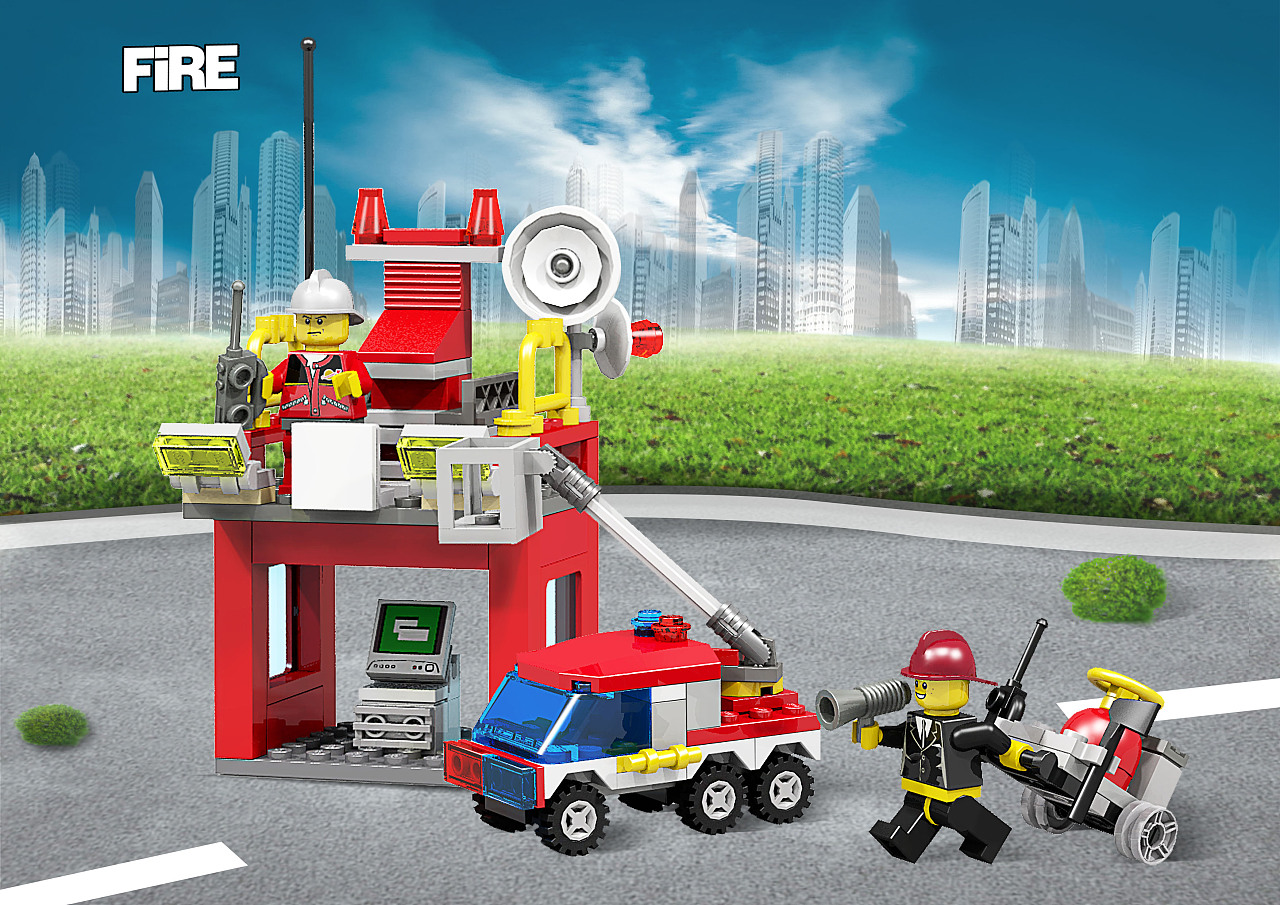 LEGO 乐高 60216 城市消防救援队(943 Pcs)特卖+包邮！ – 加拿大天天打折网