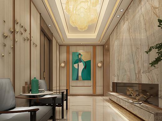 玖壹设计-新亚洲风板房